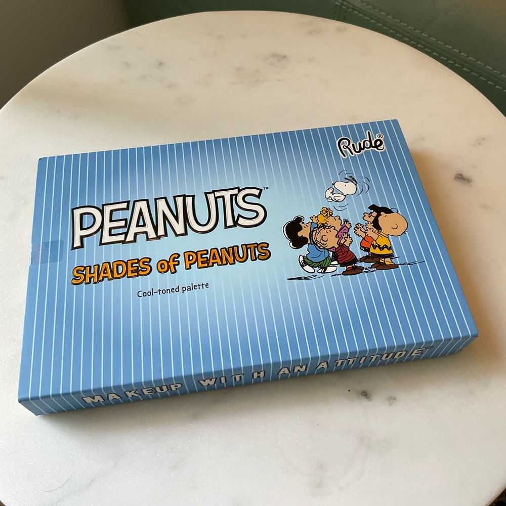 🥜Rude Cosmetics x Peanuts Cool Toned Palette